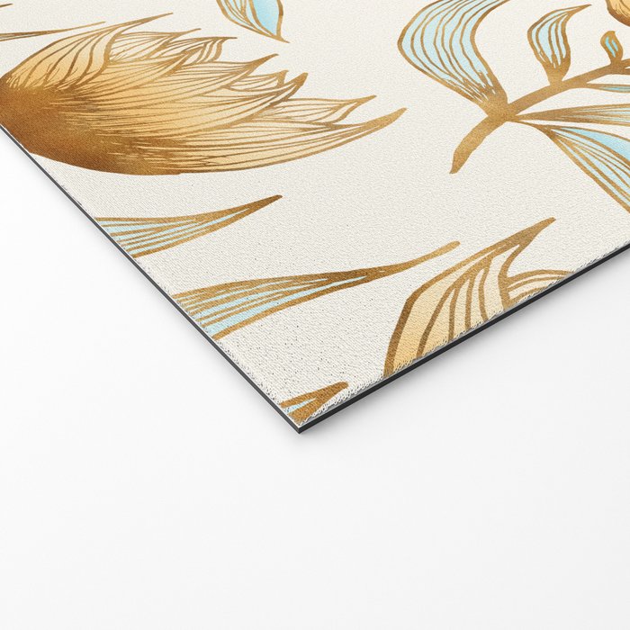 Bohemian Sunflower Pattern Welcome Mat Gallery Image 2
