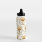 Bohemian Sunflower Pattern Water Bottle Gallery Image 3