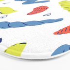 Pasta in Primary Colors  Bath Mat Gallery Image 3