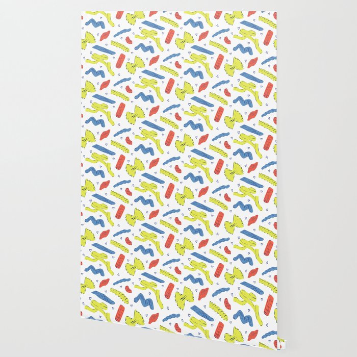 Pasta in Primary Colors  Wallpaper Gallery Image 2