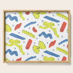 Pasta in Primary Colors  Serving Tray Gallery Image 1