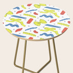 Pasta in Primary Colors  Side Table Gallery Image 2