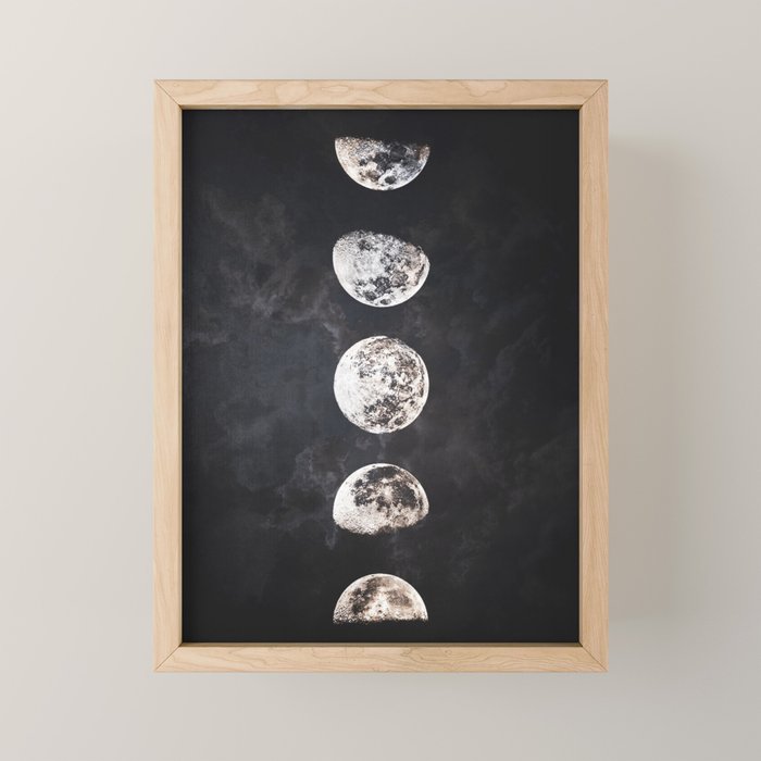 Mistery Moon Mini Art Print Gallery Image 1