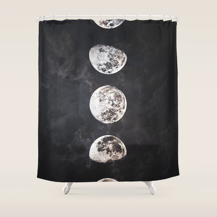 Mistery Moon Shower Curtain Gallery Image 1
