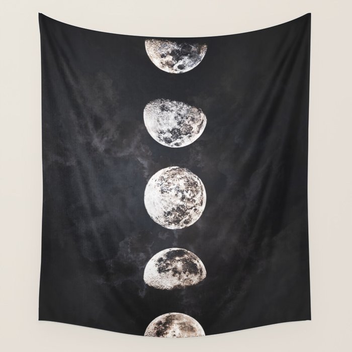 Mistery Moon Wall Tapestry Gallery Image 4