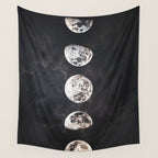Mistery Moon Wall Tapestry Gallery Image 4