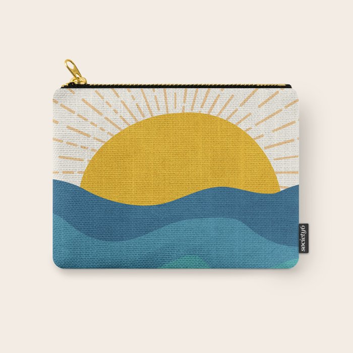 Sea Sunrise Carry All Pouch Gallery Image 1
