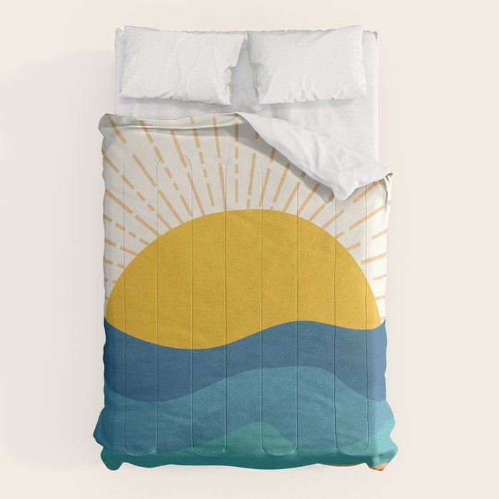 Sea Sunrise Comforter Gallery Image 1