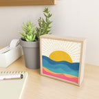 Sea Sunrise Mini Art Print Gallery Image 2