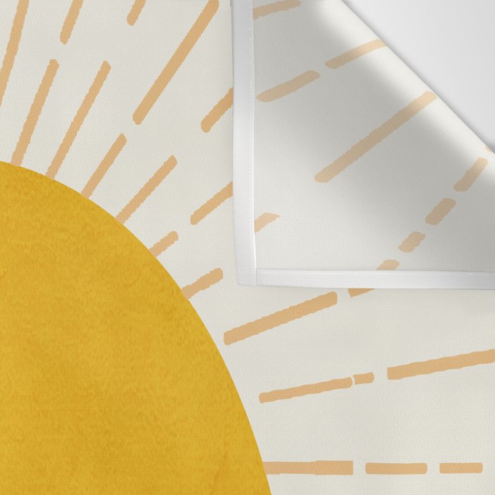 Sea Sunrise Wall Tapestry Gallery Image 3