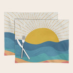 Sea Sunrise Placemat Gallery Image 1