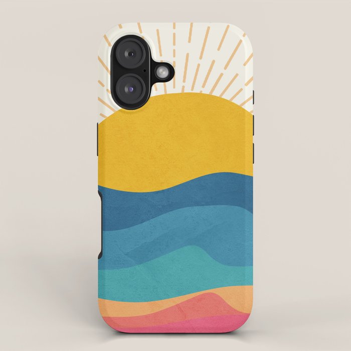 Sea Sunrise iPhone Case Gallery Image 1