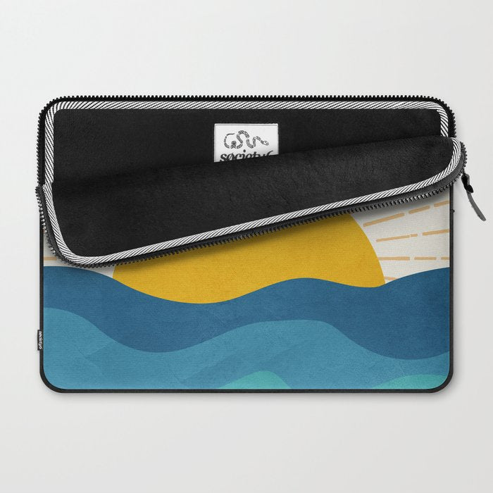 Sea Sunrise Laptop Sleeve Gallery Image 2
