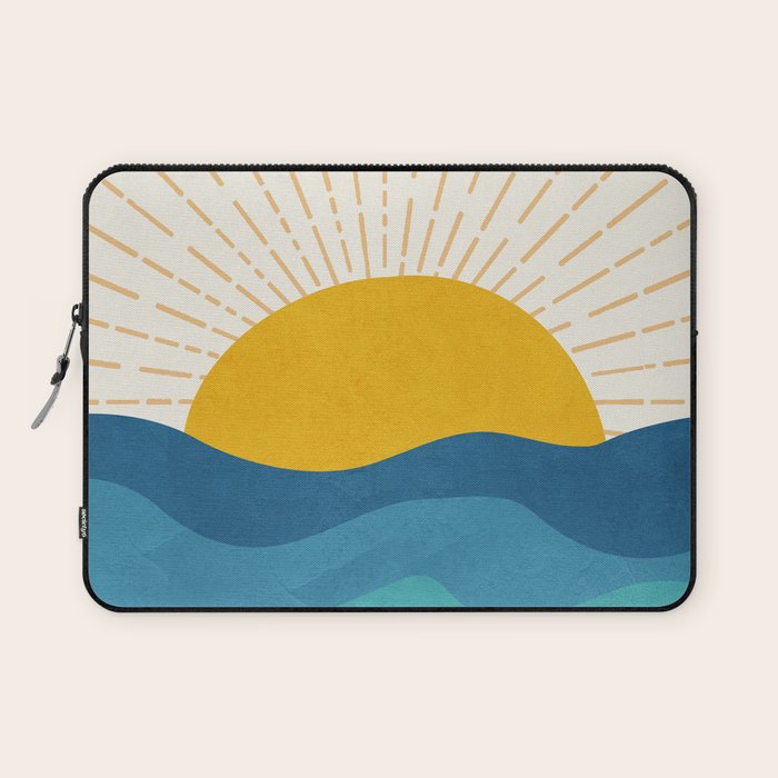 Sea Sunrise Laptop Sleeve Gallery Image 1