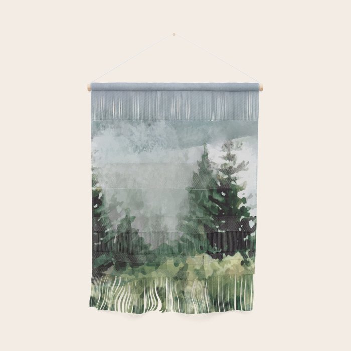 Pine Trees 2 Wall Hanging Gallery Image 1