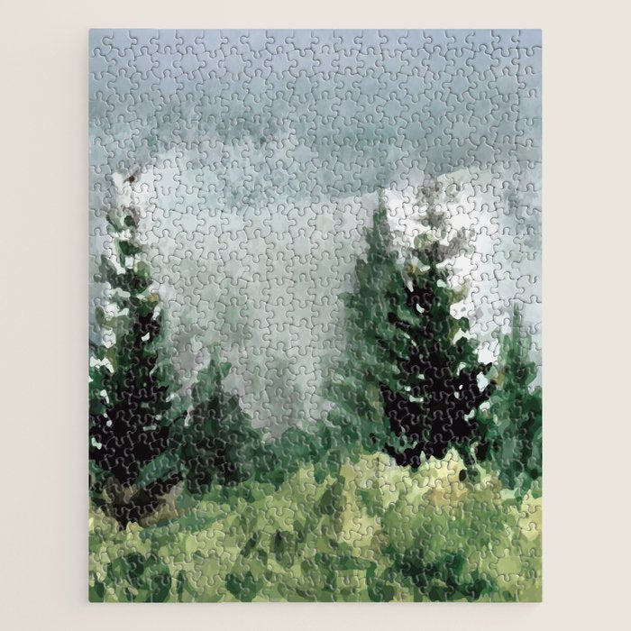 Pine Trees 2 Jigsaw Puzzle Gallery Image 1