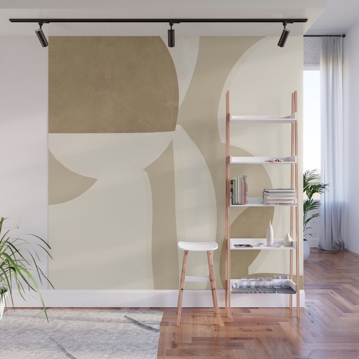 Minimal Abstraction Wall Mural Gallery Image 1