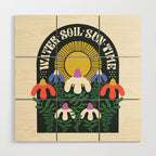 Growing Takes Time Wood Wall Art Gallery Image 1