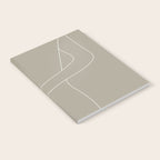 Minimal Line Art Woman Figure III Notebook Gallery Image 2