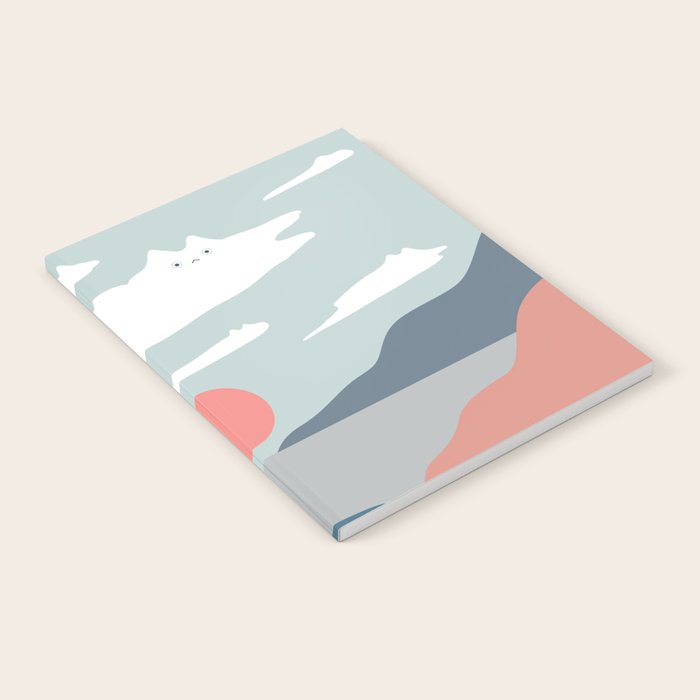 Cat Landscape 23 Notebook Gallery Image 1