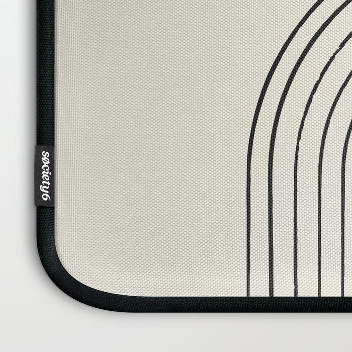 Gold Sun rainbow mountain Laptop Sleeve Gallery Image 3