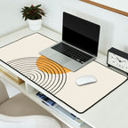 Gold Sun rainbow mountain Desk Mat Gallery Image 2