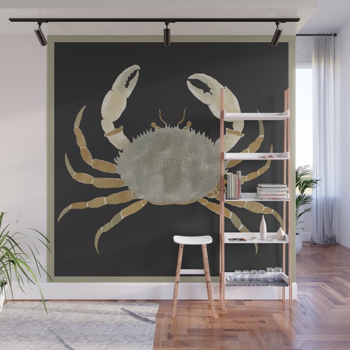 Minimalist Crab 2 Wall Mural Gallery Image 1