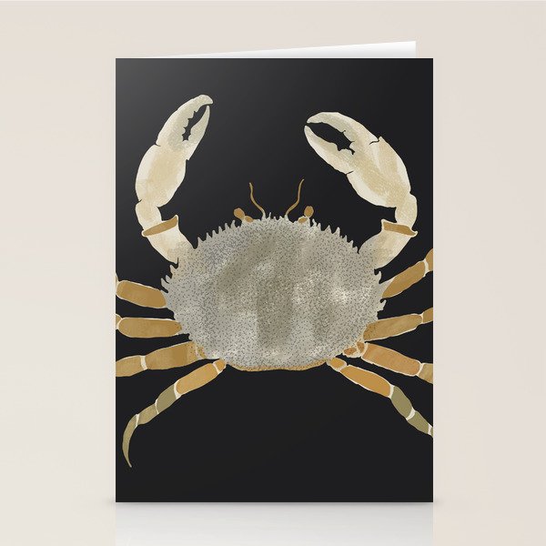 Minimalist Crab 2 Stationery Card Gallery Image 2