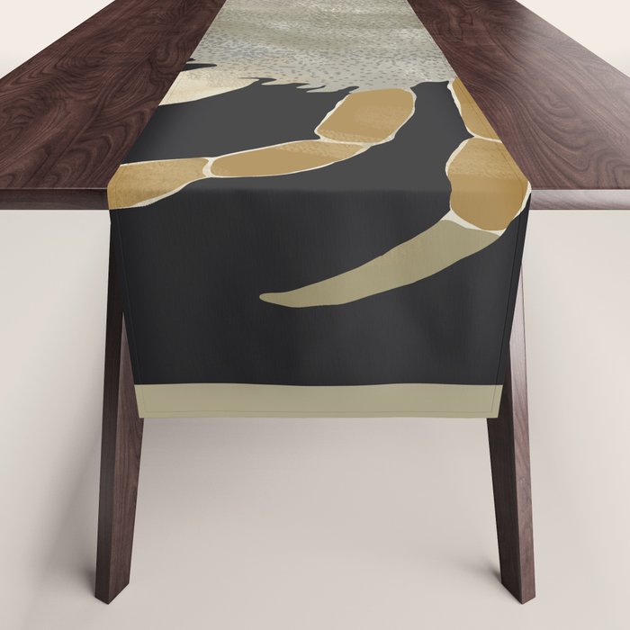 Minimalist Crab 2 Table Runner Gallery Image 1