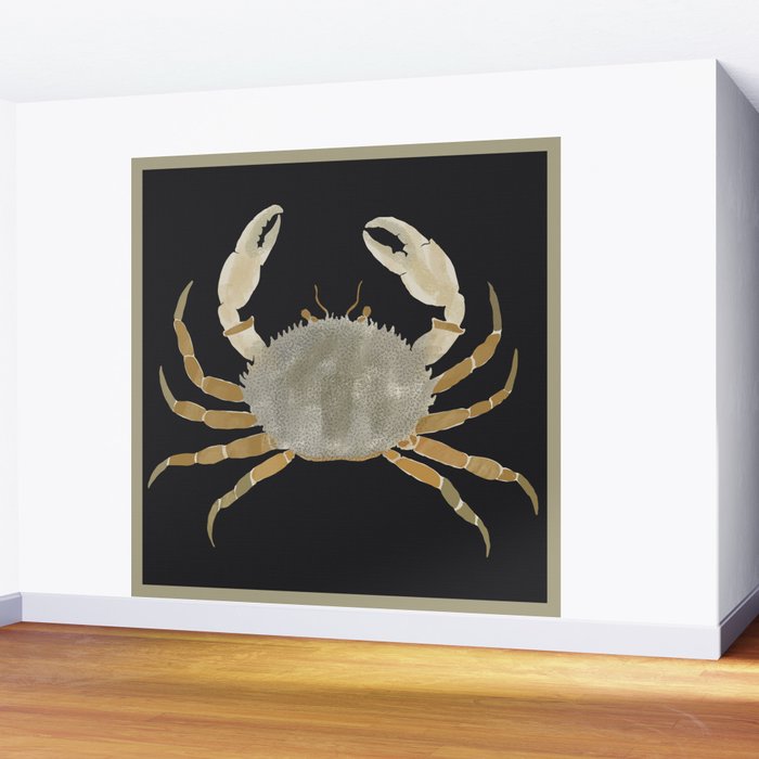 Minimalist Crab 2 Wall Mural Gallery Image 2