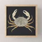 Minimalist Crab 2 Mini Art Print Gallery Image 1
