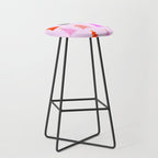 Christmas Tree Pattern on Pink Stool Gallery Image 1
