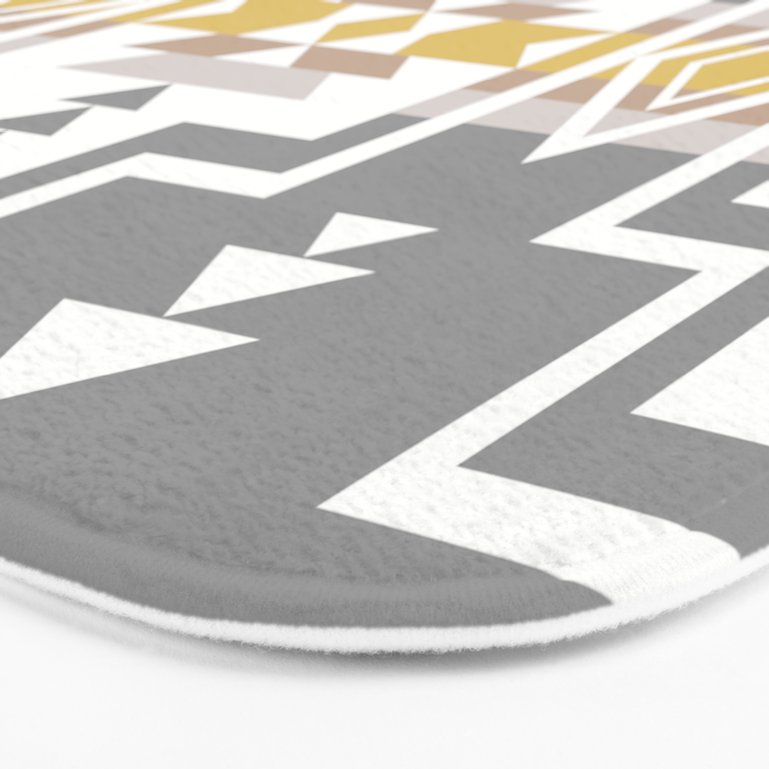 Aztec Stripes Bath Mat Gallery Image 3