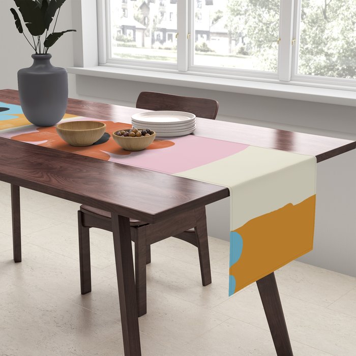 Floral capsule  Table Runner Gallery Image 2