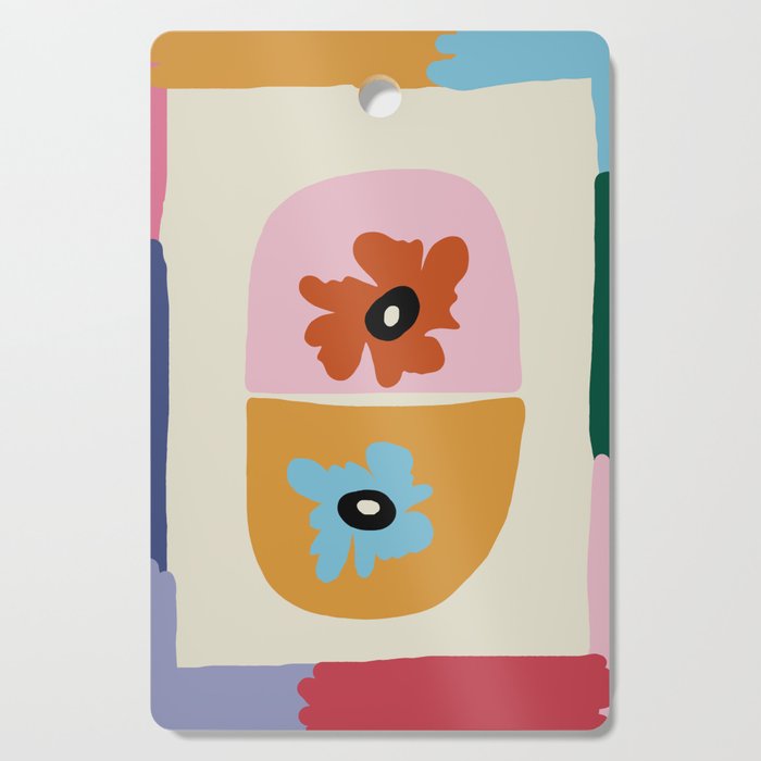 Floral capsule  Cutting Board Gallery Image 1