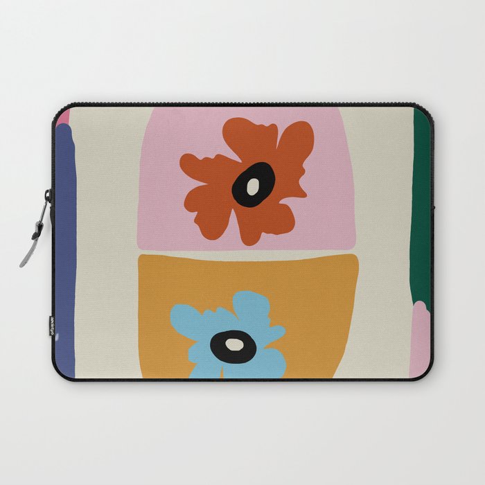 Floral capsule  Laptop Sleeve Gallery Image 1