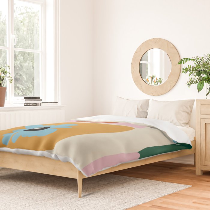 Floral capsule  Duvet Cover Gallery Image 2
