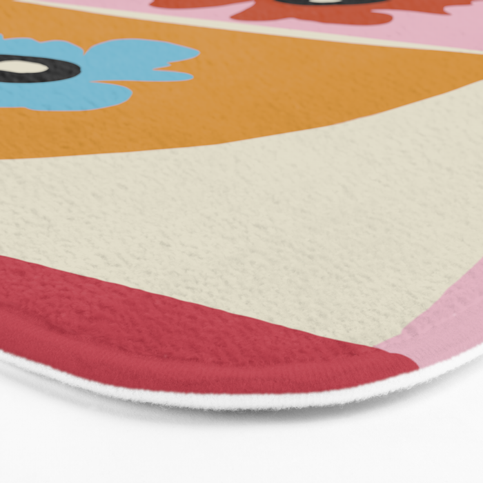 Floral capsule  Bath Mat Gallery Image 3