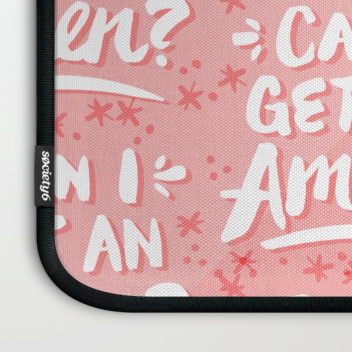 Can I Get An Amen? - Blush Pink Palette Laptop Sleeve Gallery Image 3