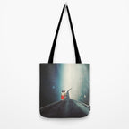 Just Walk Beside Me Tote Bag Gallery Image 2