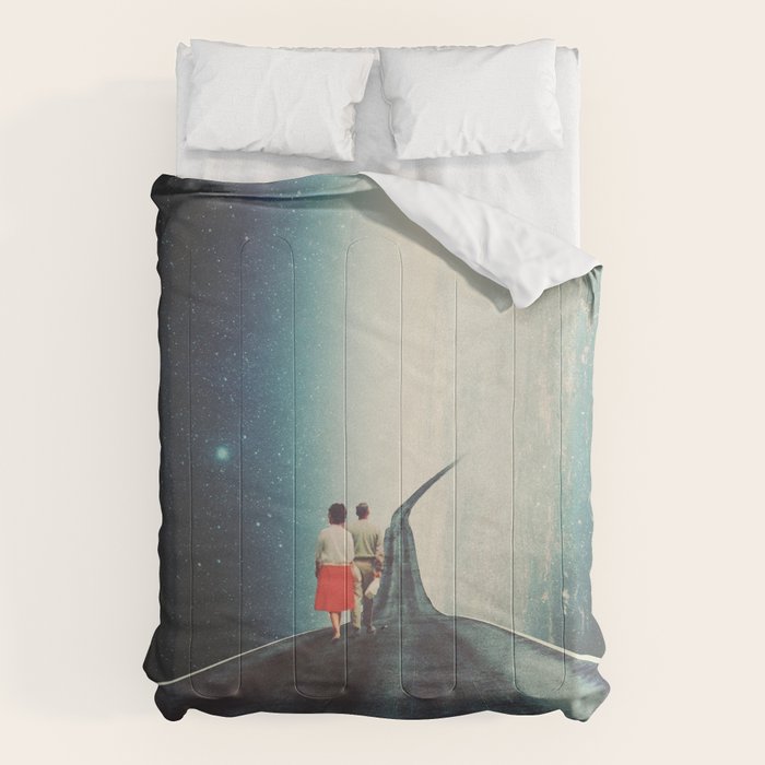 Just Walk Beside Me Comforter Gallery Image 1