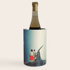 Just Walk Beside Me Wine Chiller Gallery Image 1