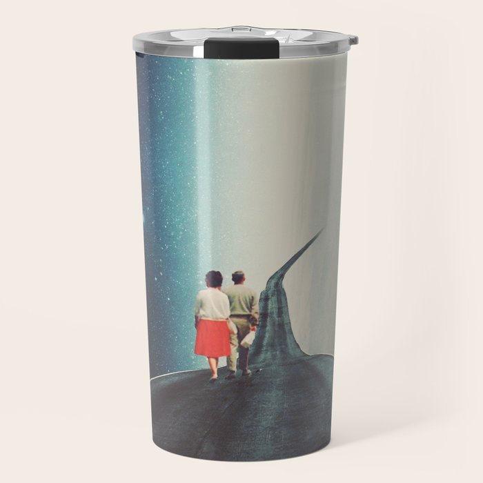 Just Walk Beside Me Travel Mug Gallery Image 1