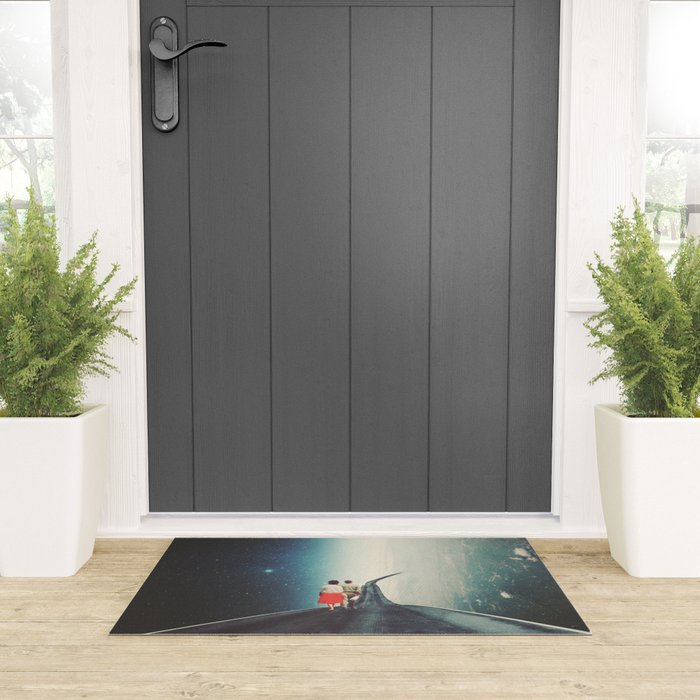 Just Walk Beside Me Welcome Mat Gallery Image 3