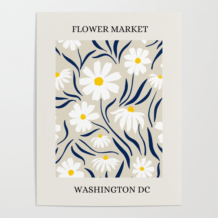 Flower Market, Washington DC Poster Gallery Image 4