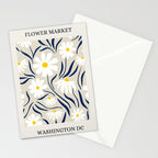 Flower Market, Washington DC Stationery Card Gallery Image 2