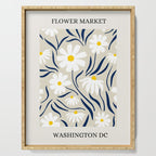 Flower Market, Washington DC Serving Tray Gallery Image 1