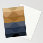 Geometric Aztec Pyramid Pattern X Stationery Card Gallery Image 2
