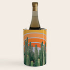 Cactus and Rainbow #1 Wine Chiller Gallery Image 1