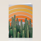 Cactus and Rainbow #1 Stationery Card Gallery Image 2